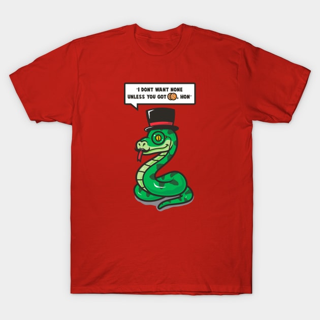 Sir Anaconda (collaboration with krisren28 T-Shirt by goliath72